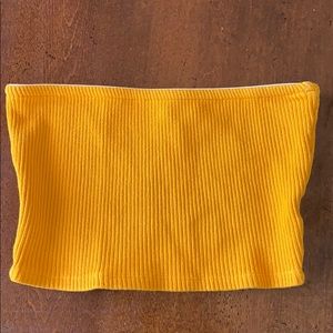 Urban outfitters orange crop top